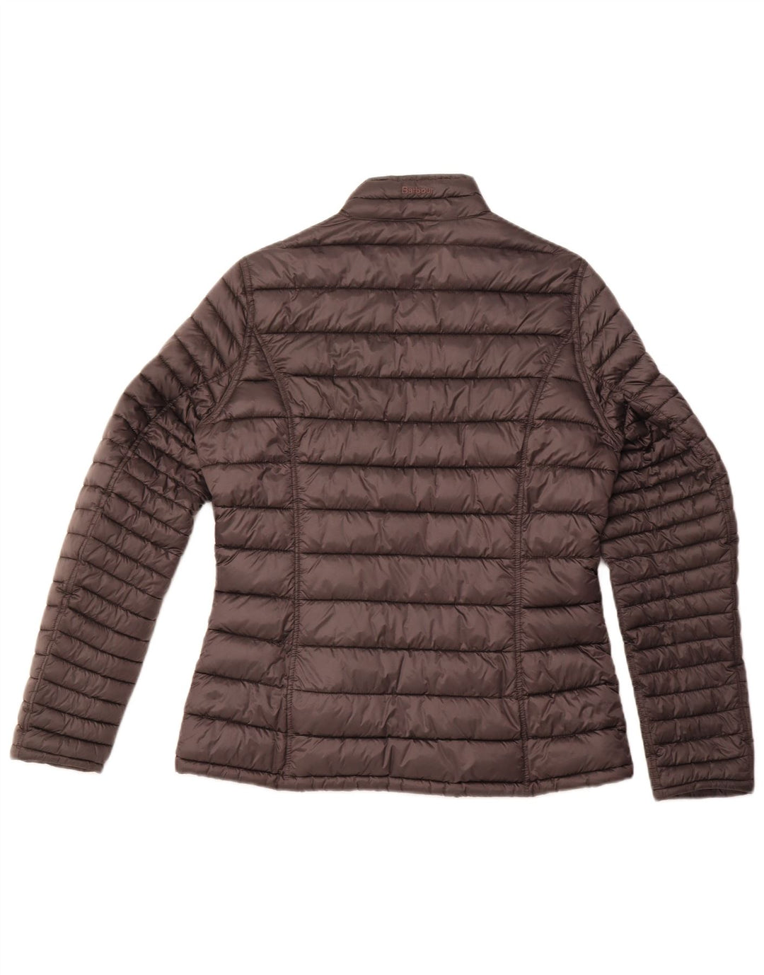 Barbour Γυναικείο χειμωνιάτικο ταρτάν μπουφάν UK 14 Large Grey Winter