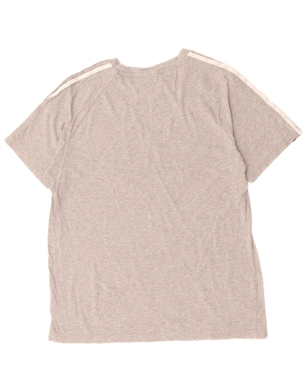 Ανδρικό T-Shirt ADIDAS Top Large Grey Flecked Cotton