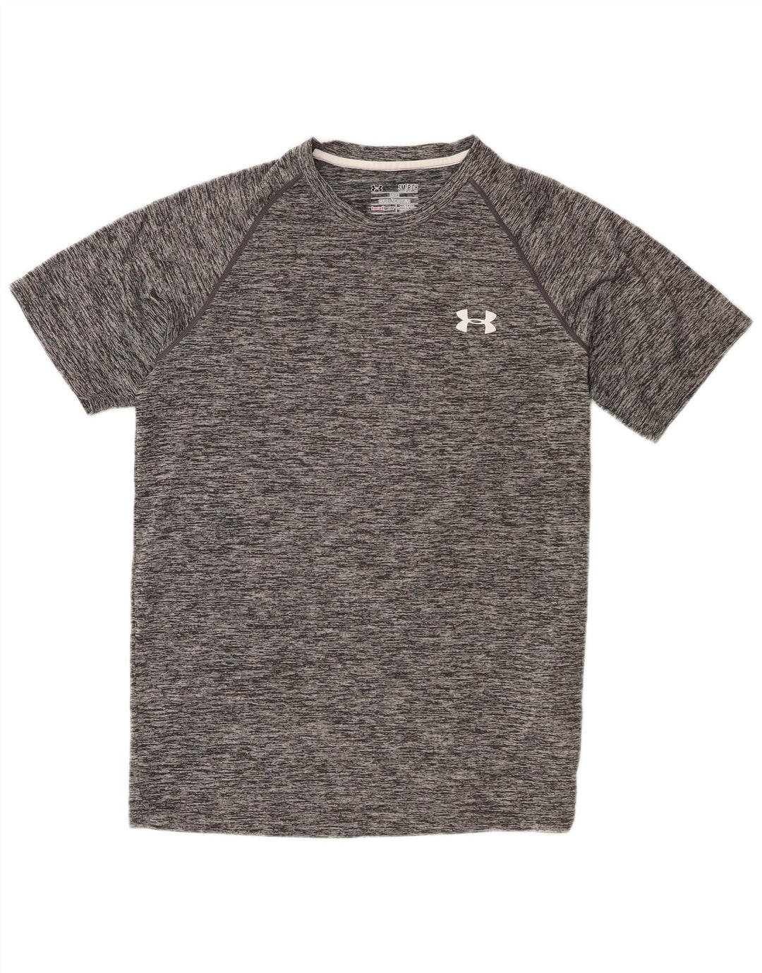 Ανδρικό μπλουζάκι Under Armour Heat Gear Τοπ από μικρού γκρι πολυεστέρα