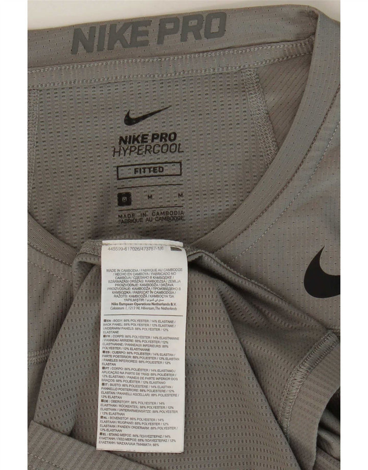 Ανδρικό T-Shirt Nike Top Medium Grey Polyester
