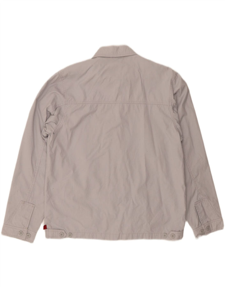 BEN SHERMAN Ανδρικό Bomber Jacket UK 38 Medium Grey Cotton