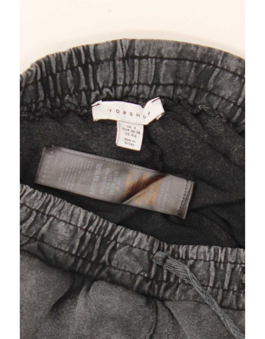 Ανδρική φόρμα Topshop Παντελόνι Joggers Μικρό Γκρι Βαμβακερό