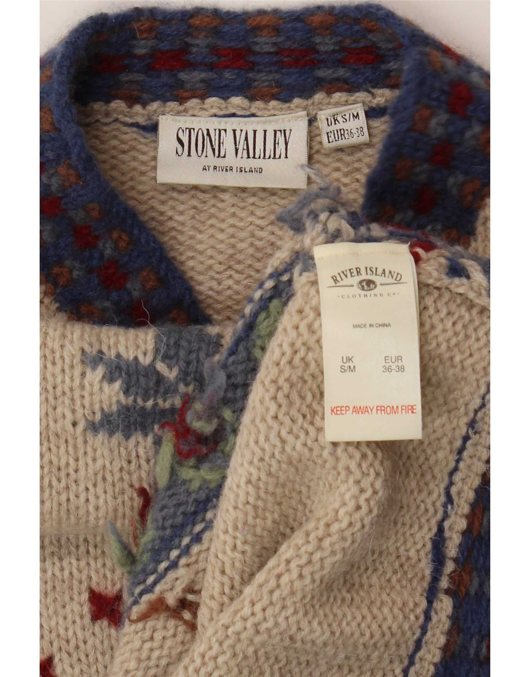 Γυναικείο πουλόβερ με λαιμό χελώνα River Island EU 36/38 Small Beige