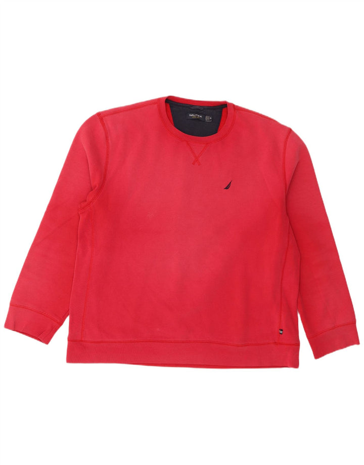 Ανδρικό φούτερ Nautica Jumper XL Κόκκινο βαμβακερό