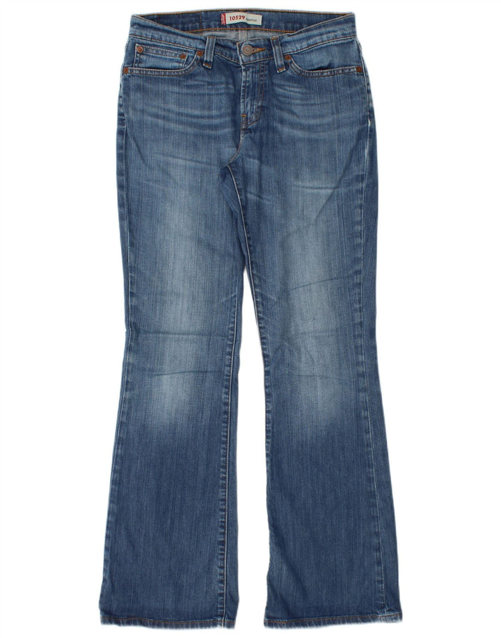 LEVI'S Γυναικείο τζιν 10529 Bootcut W29 L30 Μπλε βαμβακερό