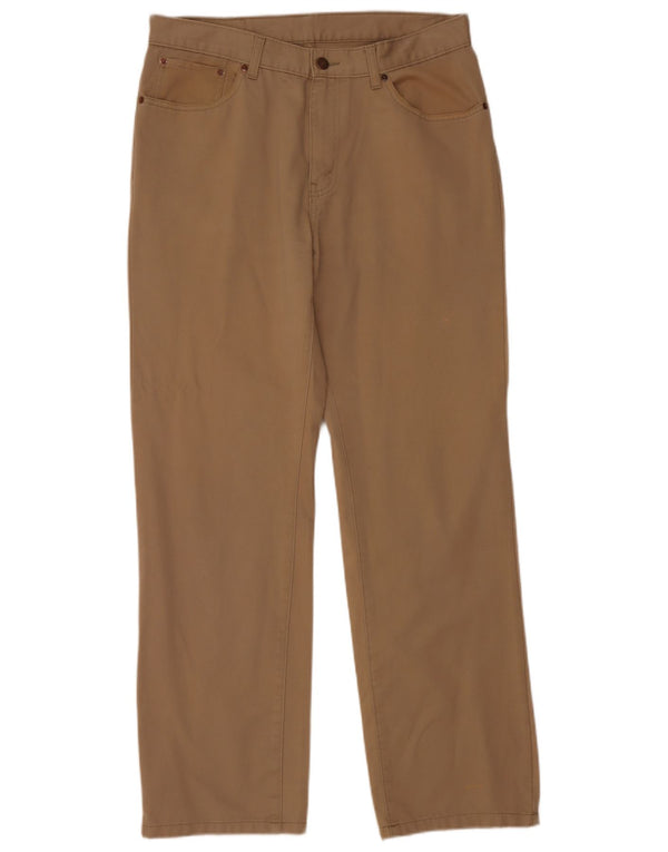 Levi's Mens 751 Straight Casual Παντελόνι W34 L32 Μπεζ βαμβακερό