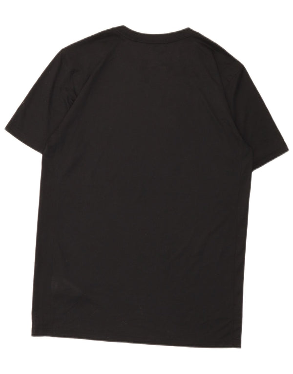Nike Mens Dri Fit T-Shirt Top Small Black Polyester