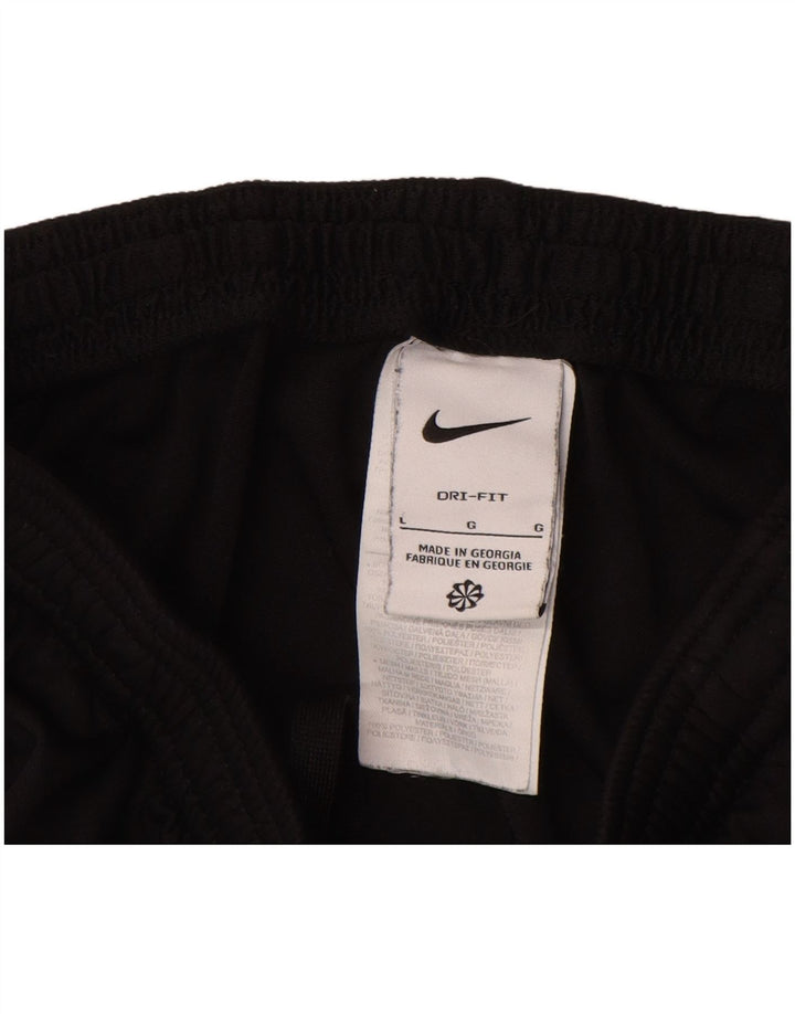 Παντελόνι αθλητικής φόρμας Nike Boys Dri Fit 12-13 ετών μεγάλο μαύρο πολυεστέρα