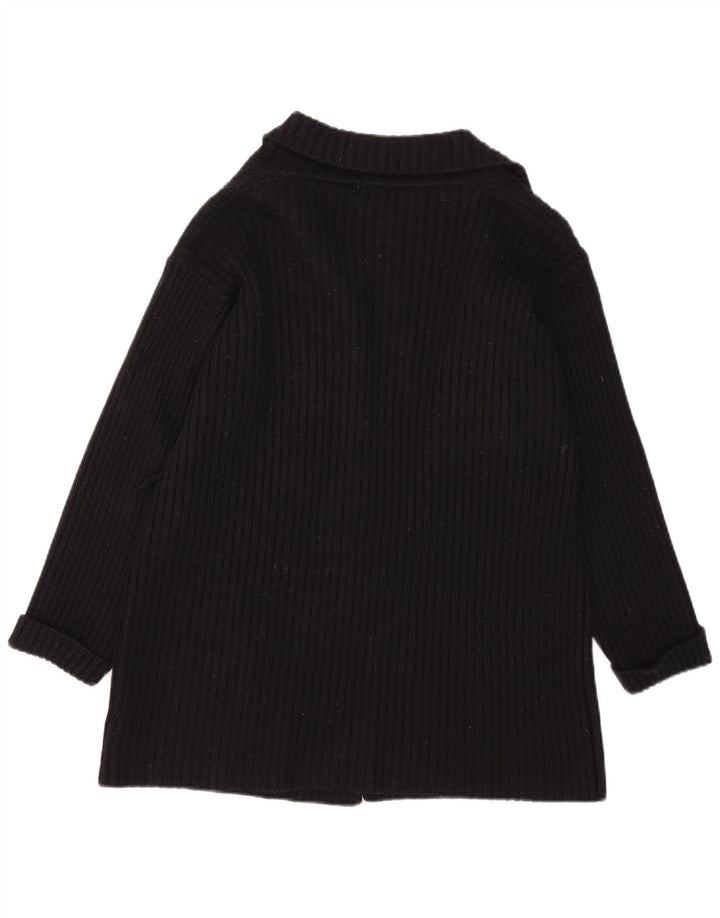 Marks & Spencer Γυναικείο ανοιχτό πουλόβερ UK 10 Small Black