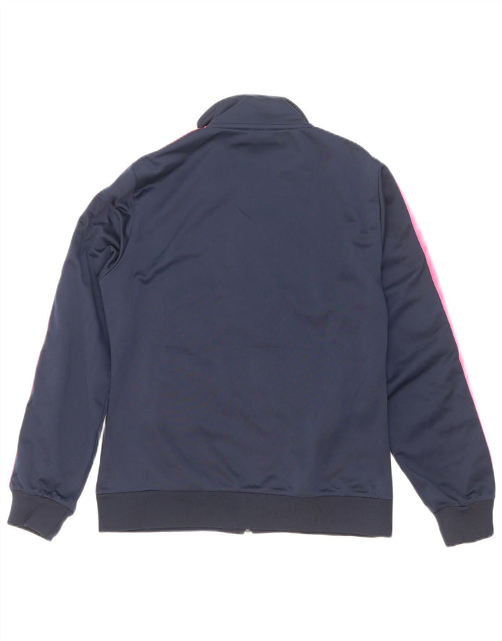 Γυναικεία αθλητική φόρμα Asics Top Jacket UK 12 Medium Navy Blue Colourblock