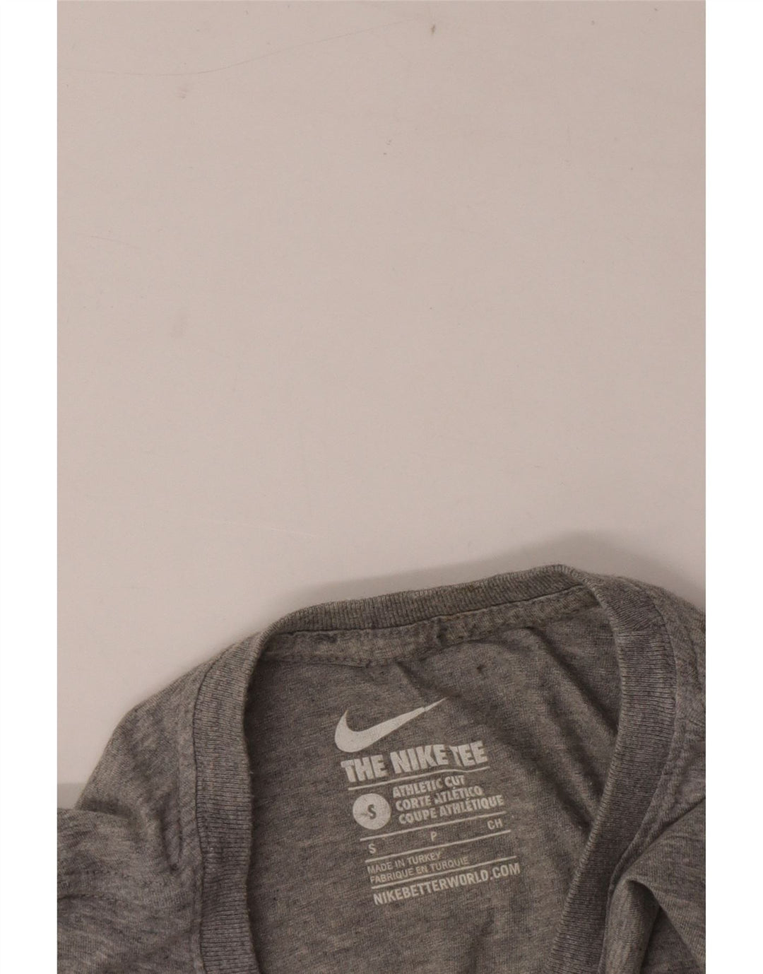 Ανδρικό μπλουζάκι Nike με κοψί και μικρό γκρι μπλουζάκι
