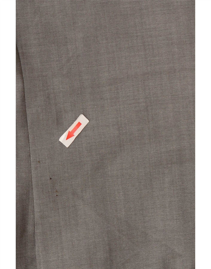 Hugo Boss Ανδρικό σακάκι με 2 κουμπιά μπλέιζερ EU 46 Small Grey Wool