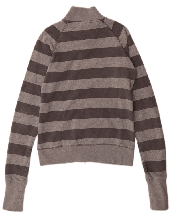 Γυναικεία αθλητική φόρμα Nike Top μπουφάν UK 8/10 Small Grey Ride Sports