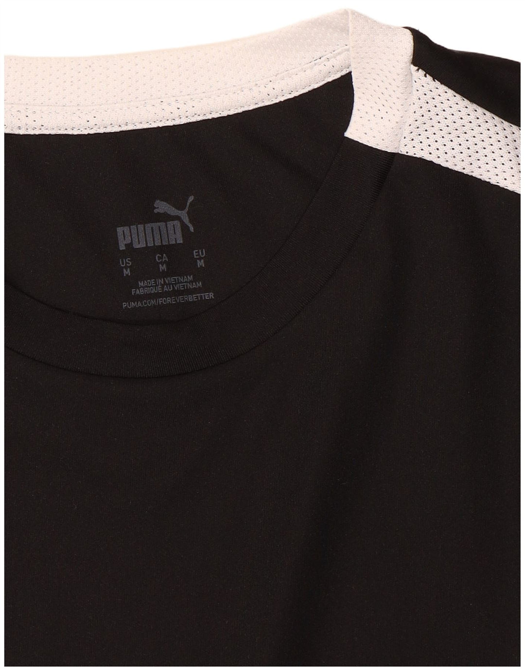 Ανδρικό T-Shirt Puma Top Medium Black Colourblock