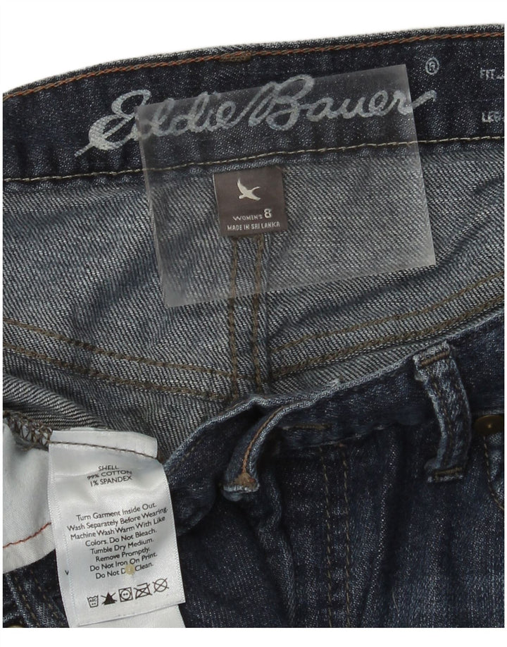EDDIE BAUER Γυναικείο Boyfriend Slim Jeans US 8 Medium W32 L30 Navy Blue
