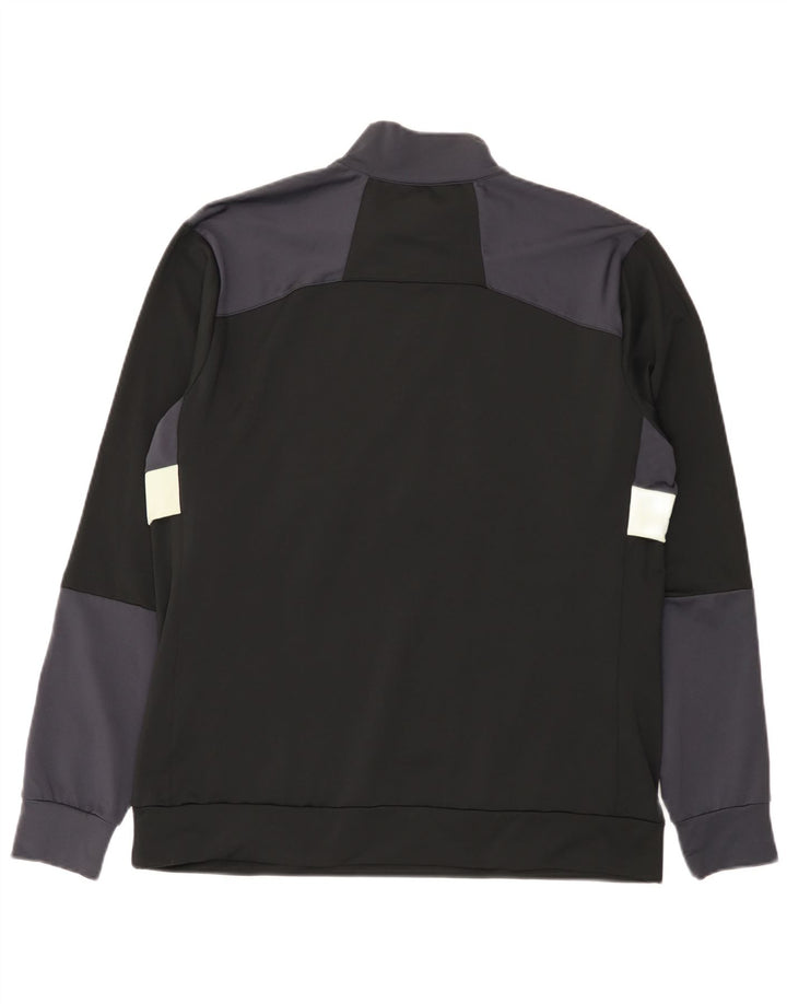 Ανδρικό φούτερ με φερμουάρ Lyle & Scott με μεγάλο μαύρο χρώμα