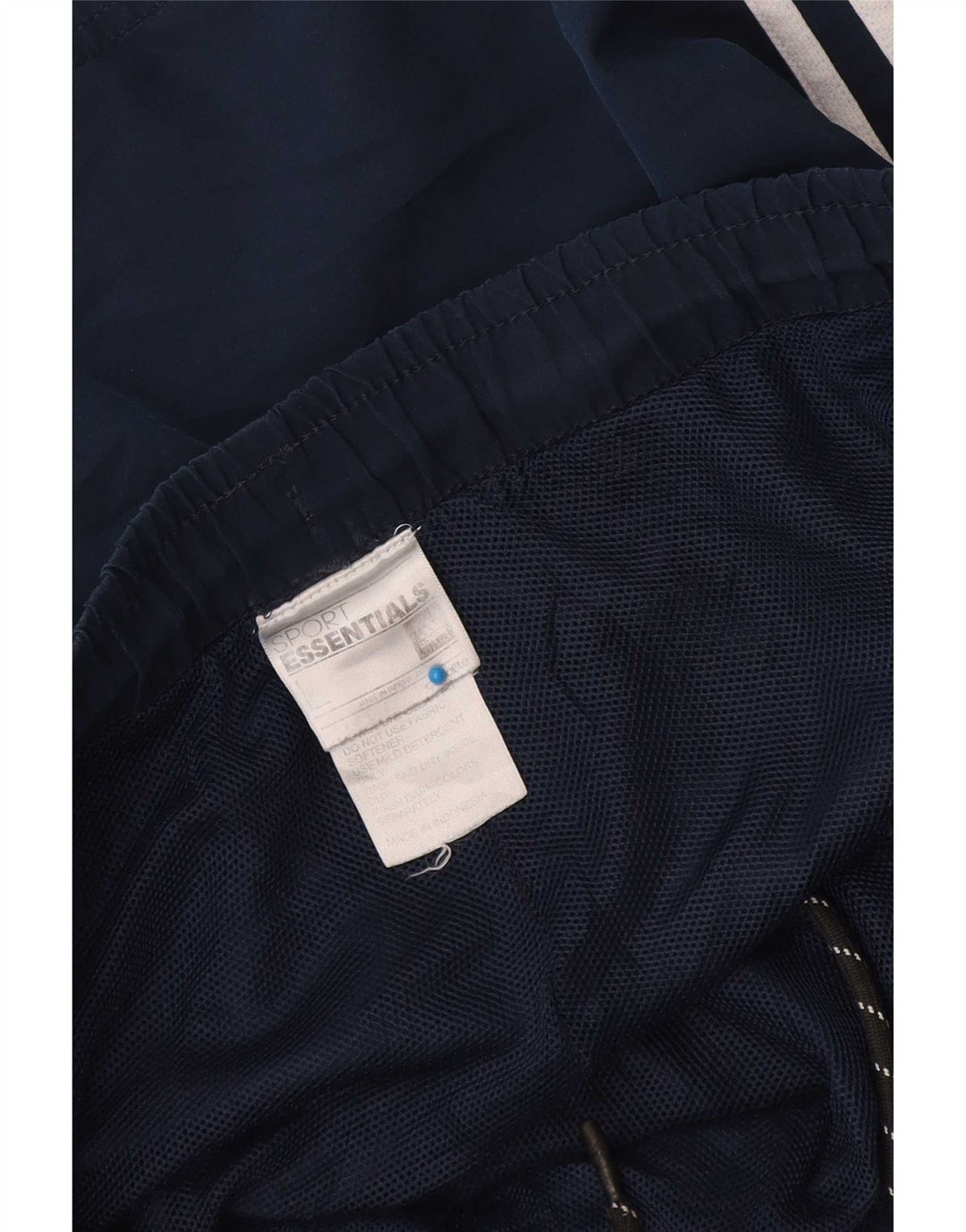 Ανδρικό αθλητικό σορτς Adidas Climalite μεγάλο μπλε ναυτικό πολυεστέρα