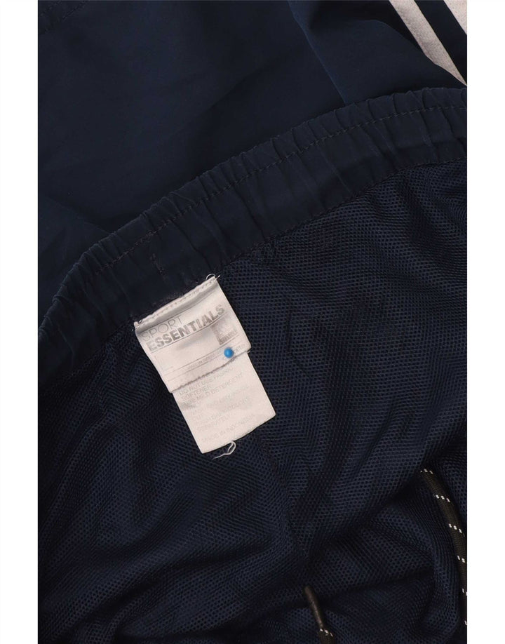 Ανδρικό αθλητικό σορτς Adidas Climalite μεγάλο μπλε ναυτικό πολυεστέρα