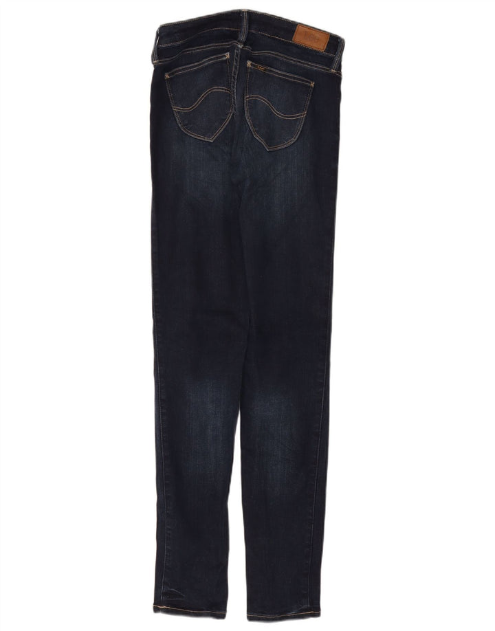LEE Γυναικείο Scarlett Low Skinny Jeans W27 L33 Navy Blue Cotton