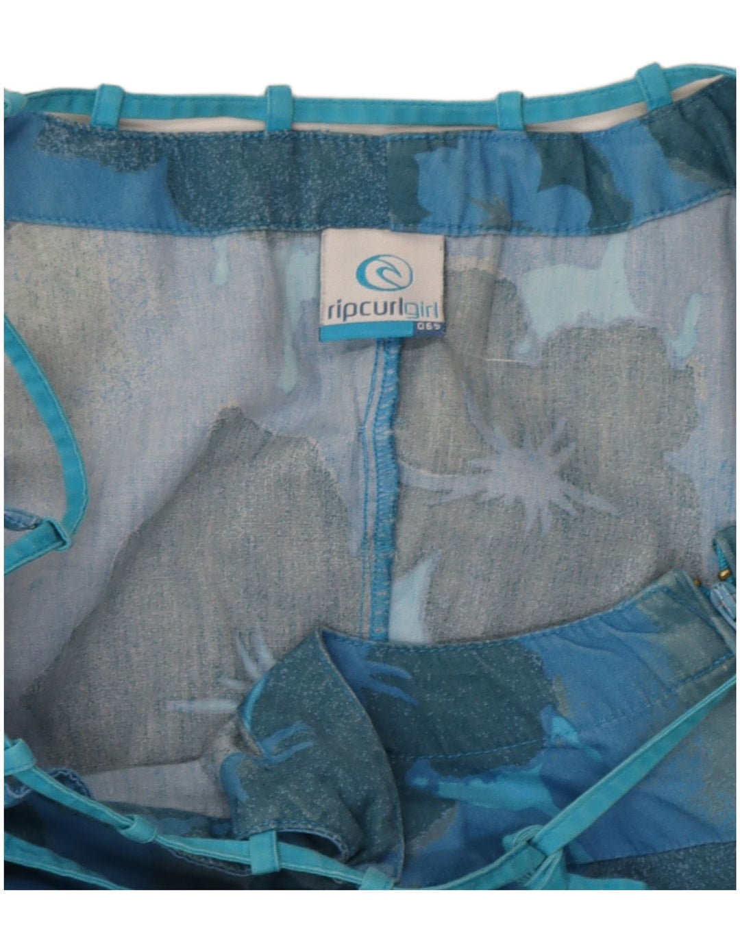 Γυναικείο φόρεμα με καπίστρι Rip Curl EU 38 Μεσαίο μπλε φλοράλ βαμβακερό