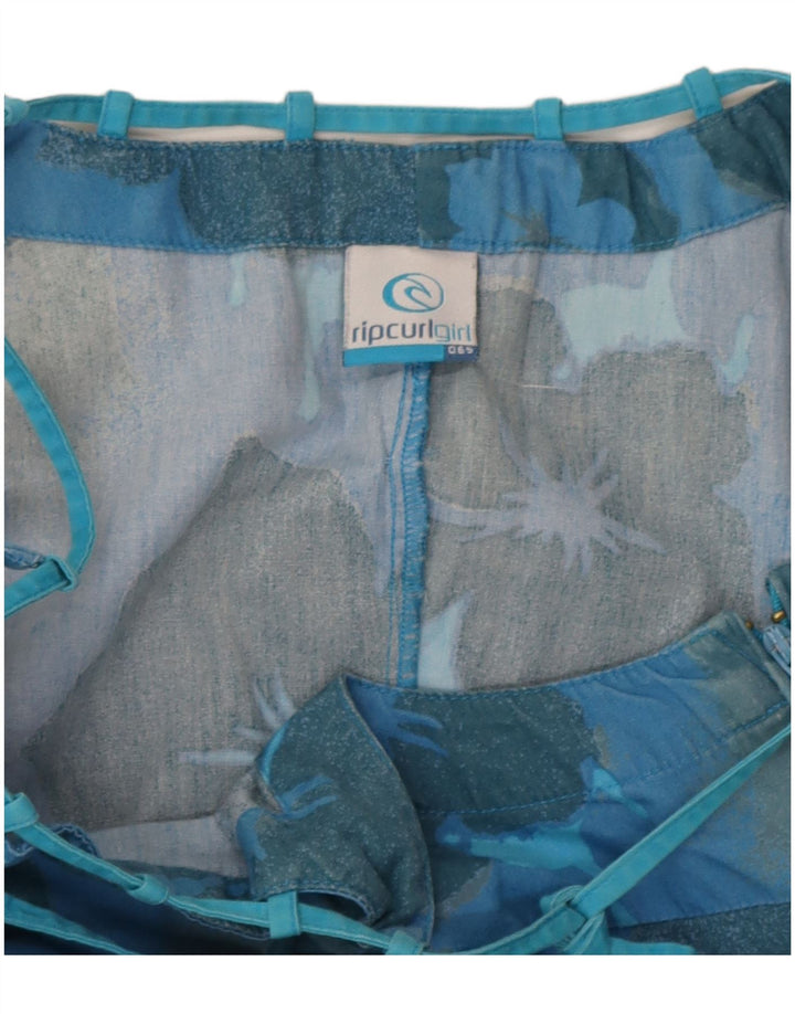 Γυναικείο φόρεμα με καπίστρι Rip Curl EU 38 Μεσαίο μπλε φλοράλ βαμβακερό