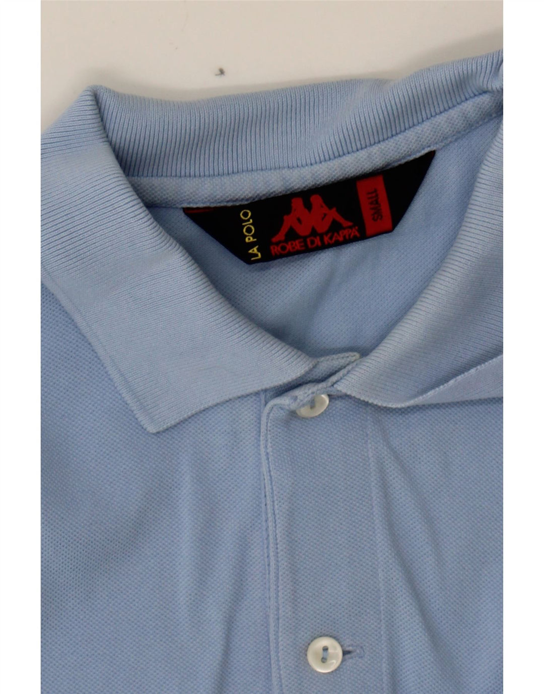KAPPA Mens Polo Shirt Small Blue Cotton Vintage Kappa and Second-Hand Kappa from Messina Hembry 