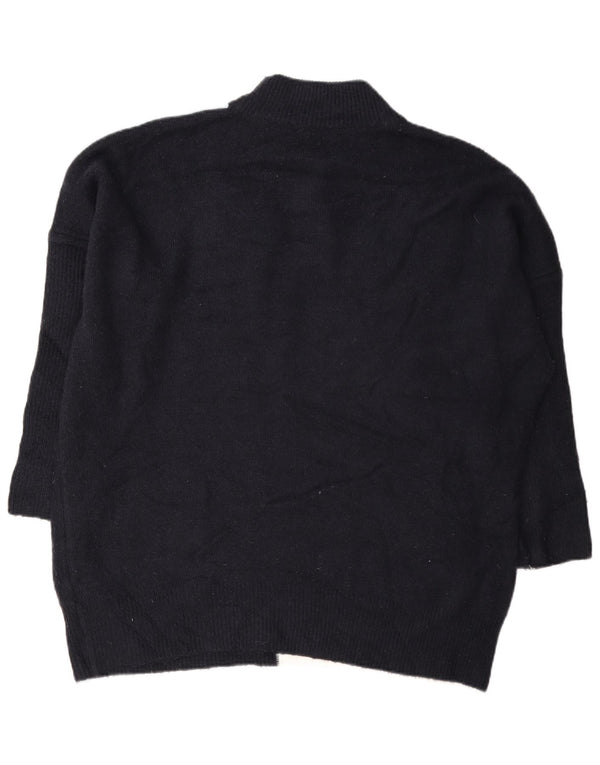 Marks & Spencer Γυναικείο πουλόβερ με λαιμόκοψη UK 18 Large Navy Blue