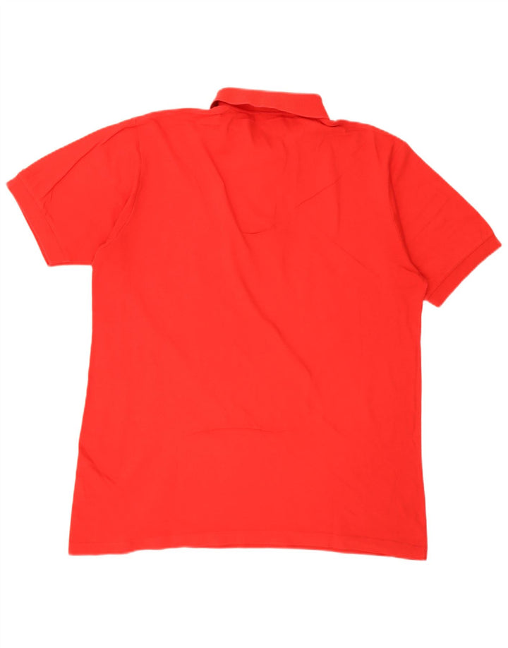 Sergio Tacchini Ανδρικό Πόλο Μπλουζάκι μεγάλο κόκκινο βαμβακερό