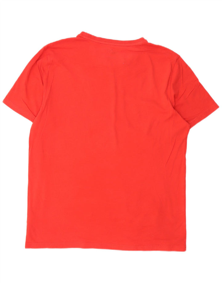 Ανδρικό γραφικό T-Shirt Puma Top μεγάλο κόκκινο βαμβακερό