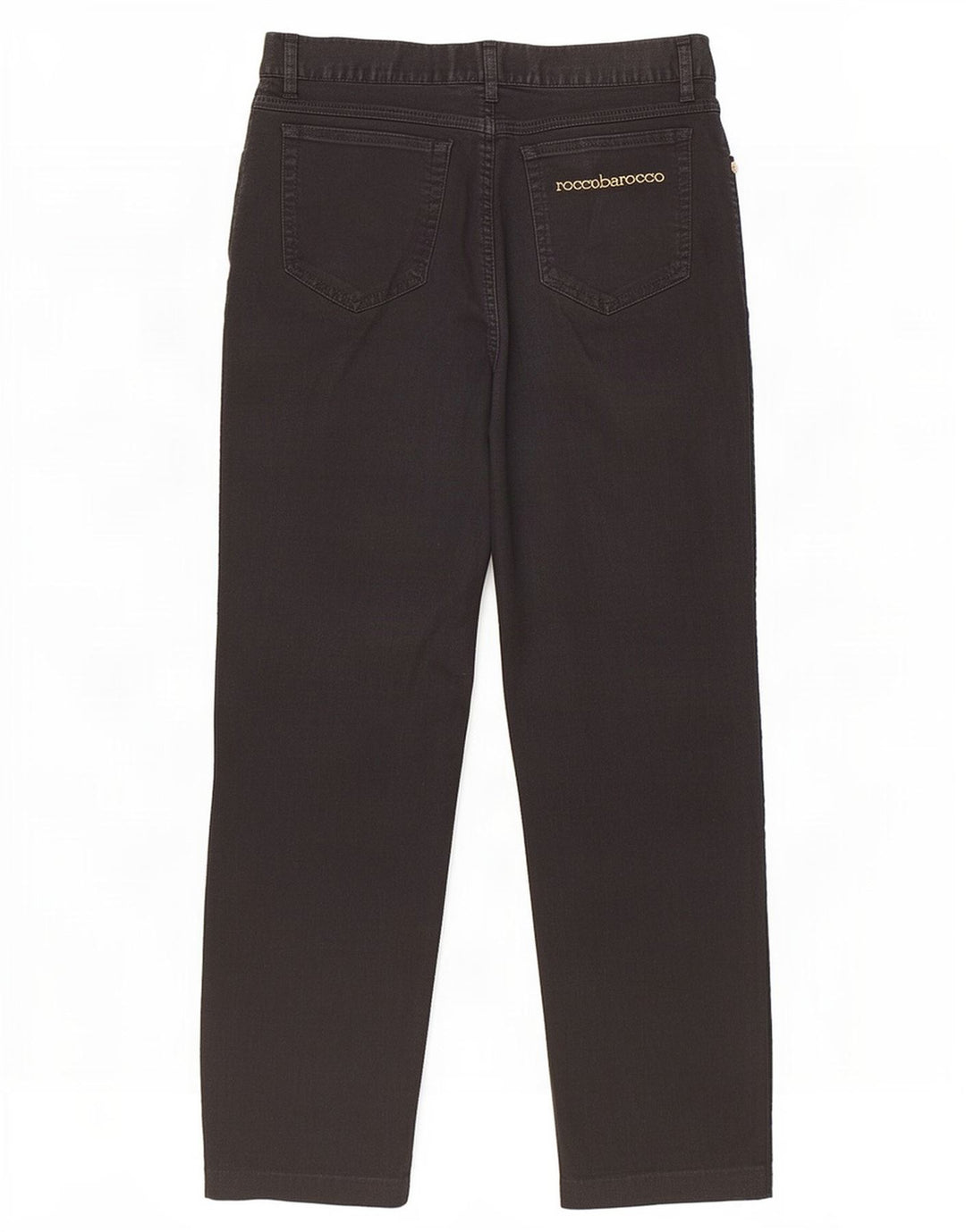 Roccobarocco Γυναικείο Cropped Παντελόνι W38 L25 Μαύρο