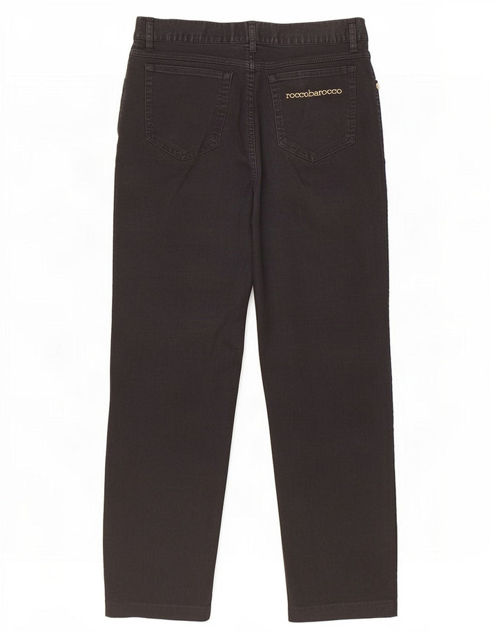 Roccobarocco Γυναικείο Cropped Παντελόνι W38 L25 Μαύρο