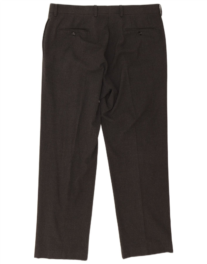 Ανδρικό ίσιο παντελόνι Calvin Klein W34 L29 Γκρι Πολυεστέρας