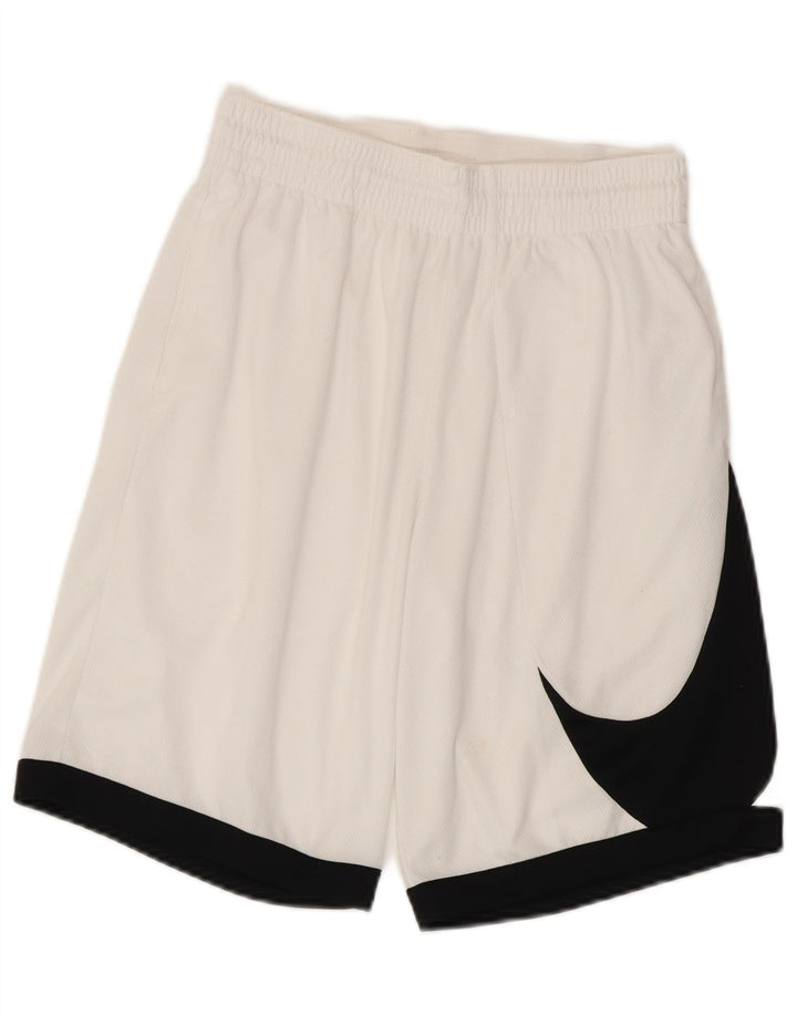 Ανδρικά σορτς Nike Dri Fit Sport Small White Colourblock Polyester