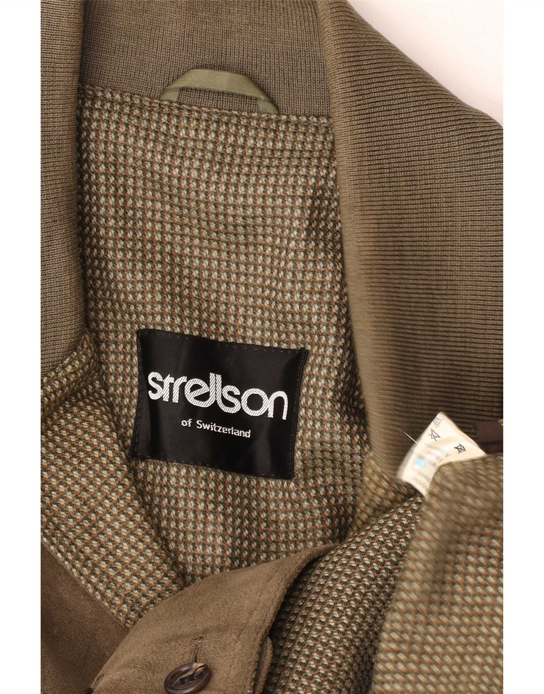 Ανδρικό μπουφάν Strellson UK 38 Medium Khaki Polyester