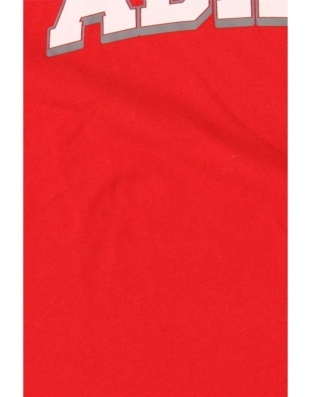 Ανδρικό γραφικό T-Shirt Adidas Top Μεσαίο κόκκινο βαμβακερό