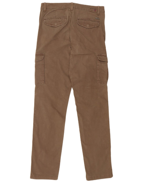 Ανδρικό Slim Cargo Παντελόνι Napapijri W32 L34 Καφέ Βαμβακερό