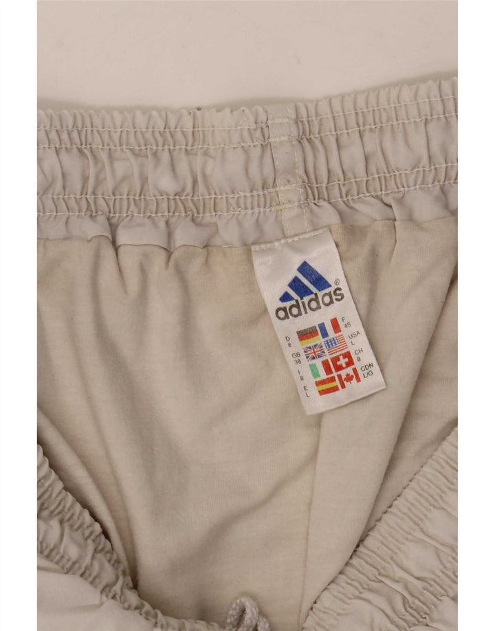 Ανδρικό αθλητικό σορτς Adidas XL Λευκό πολυεστέρα