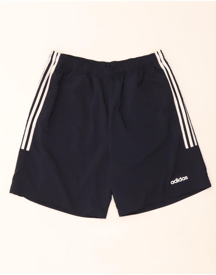 Ανδρικό αθλητικό σορτς Adidas XL Navy Blue Polyester