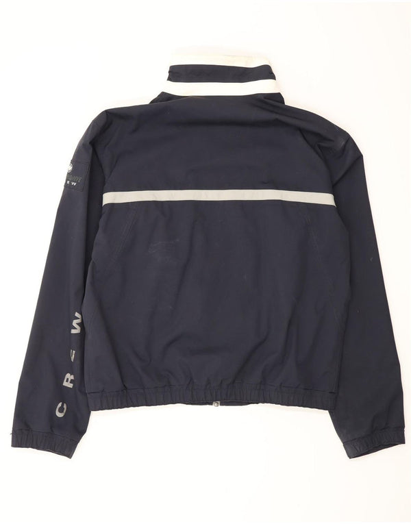 Murphy & Nye Mens Sailmakers Bomber Jacket UK 44 2XL Navy Blue Colorblock