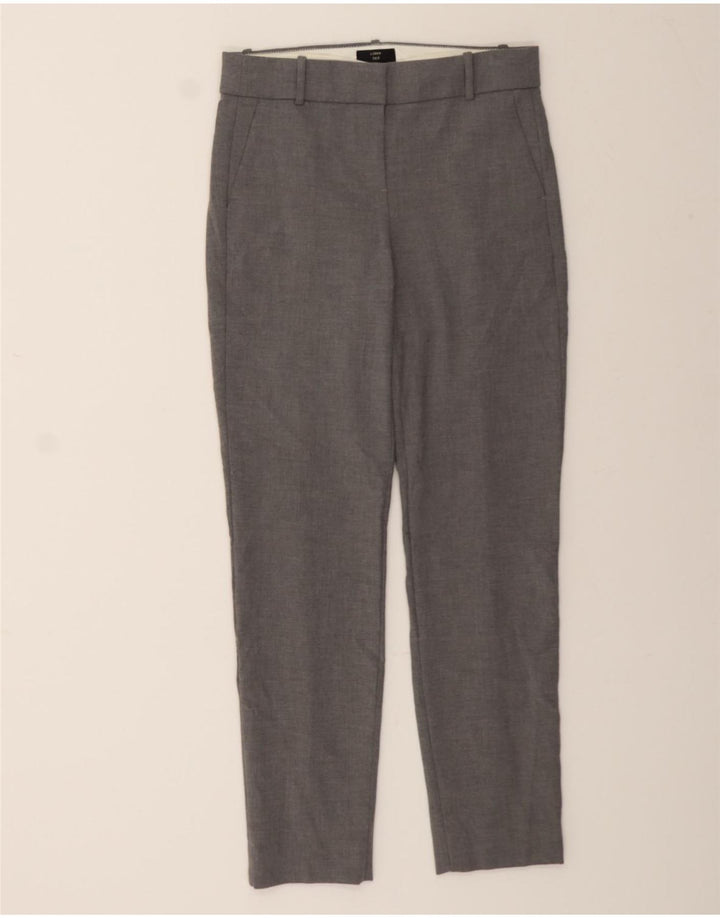 J. CREW Womens Cameron Slim Chino Trousers US 6 Medium W30 L29 Grey Vintage J. Crew and Second-Hand J. Crew from Messina Hembry 
