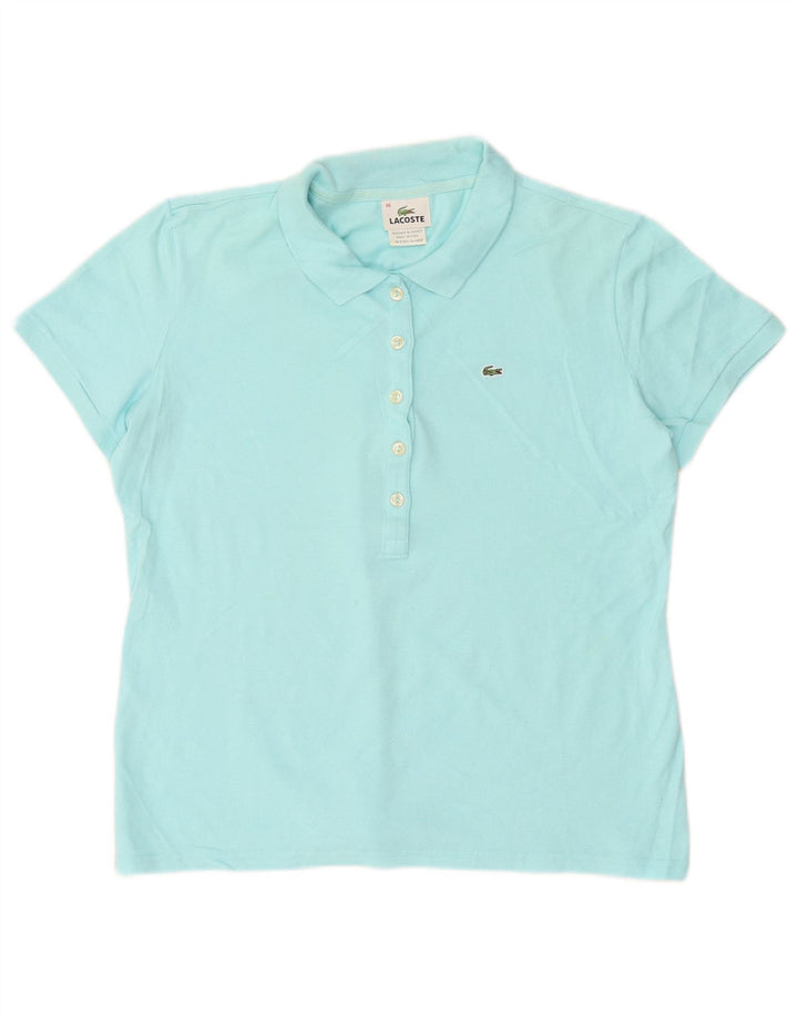Γυναικείο πουκάμισο Polo Lacoste Μέγεθος 46 XL Μπλε βαμβακερό