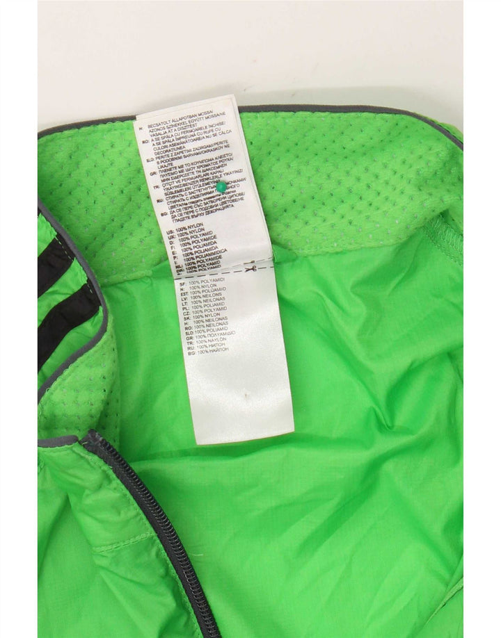 Adidas Ανδρικό μπουφάν βροχής UK 40 Large Green Nylon