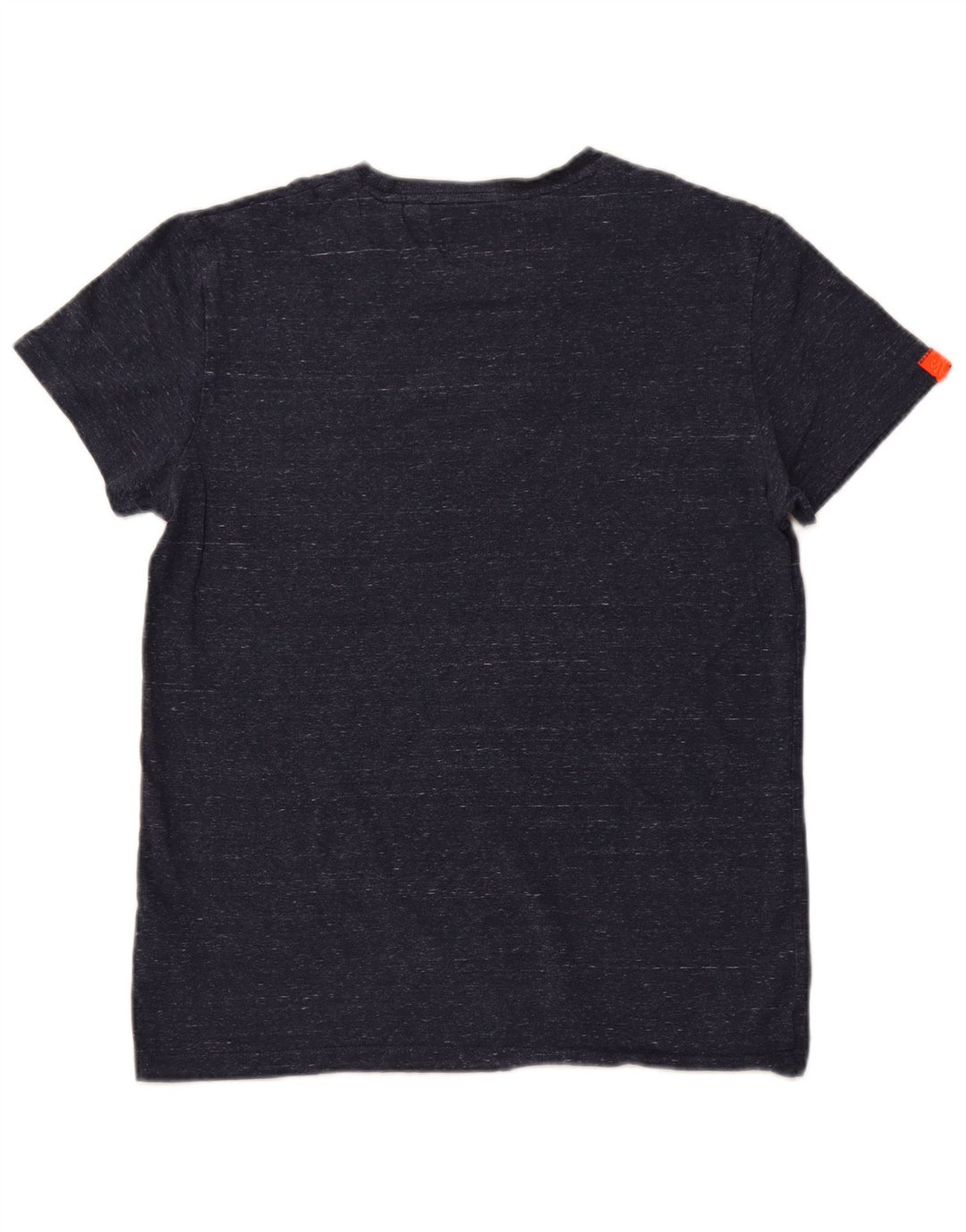 Ανδρικό T-Shirt SUPERDRY Top Βαμβακερό μεσαίο μπλε ναυτικό