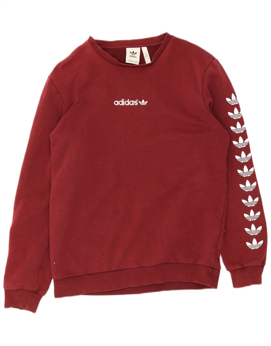 Ανδρικό γραφικό φούτερ Adidas Jumper μεγάλο βαμβακερό βαμβακερό