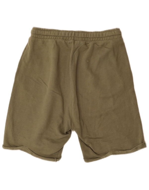 Αθλητικό σορτς Benetton Boys 11-12 ετών 2XL πράσινο βαμβακερό