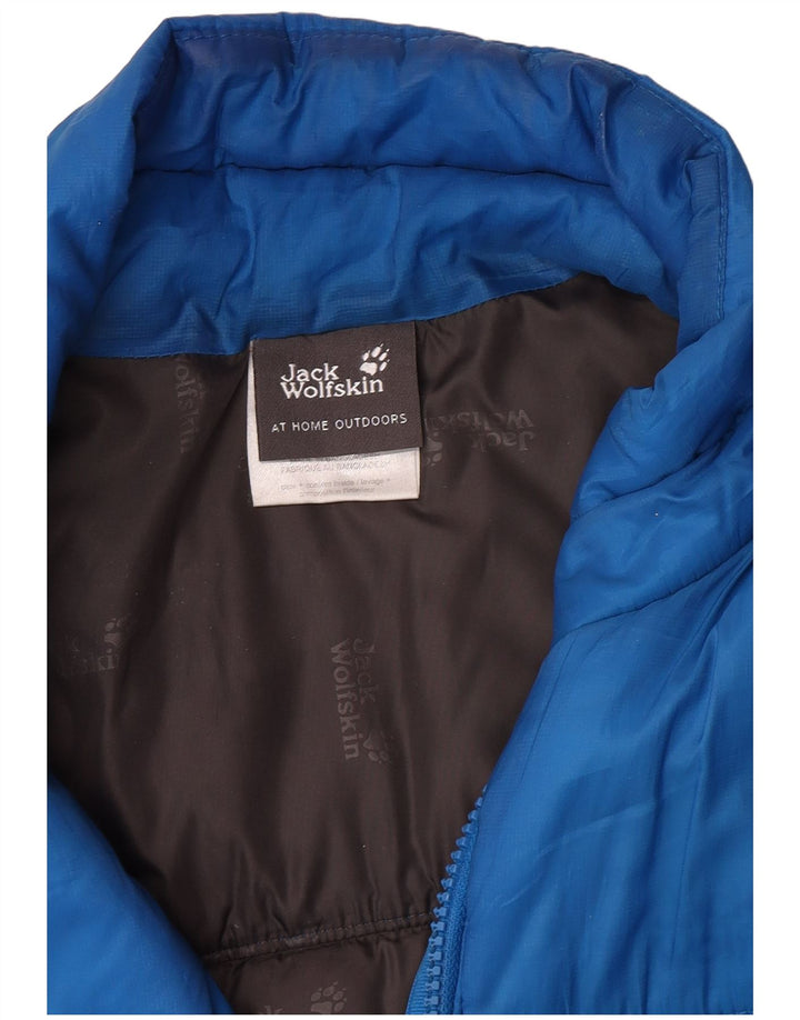 Ανδρικό μπουφάν Jack Wolfskin UK 36/38 Small Blue Polyester