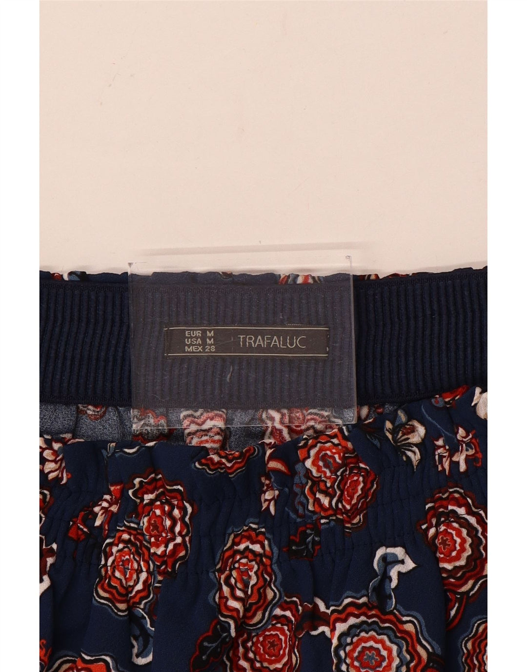 Zara Γυναικεία Μίνι Φούστα Medium W28 Navy Blue Floral