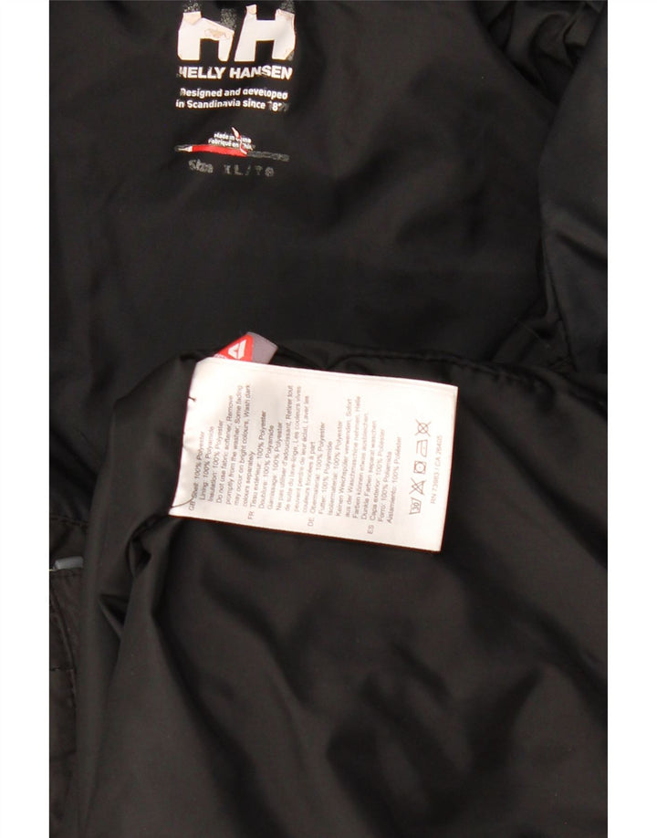 HELLY HANSEN Ανδρικό μπουφάν UK 42 XL Μαύρο Πολυεστέρας