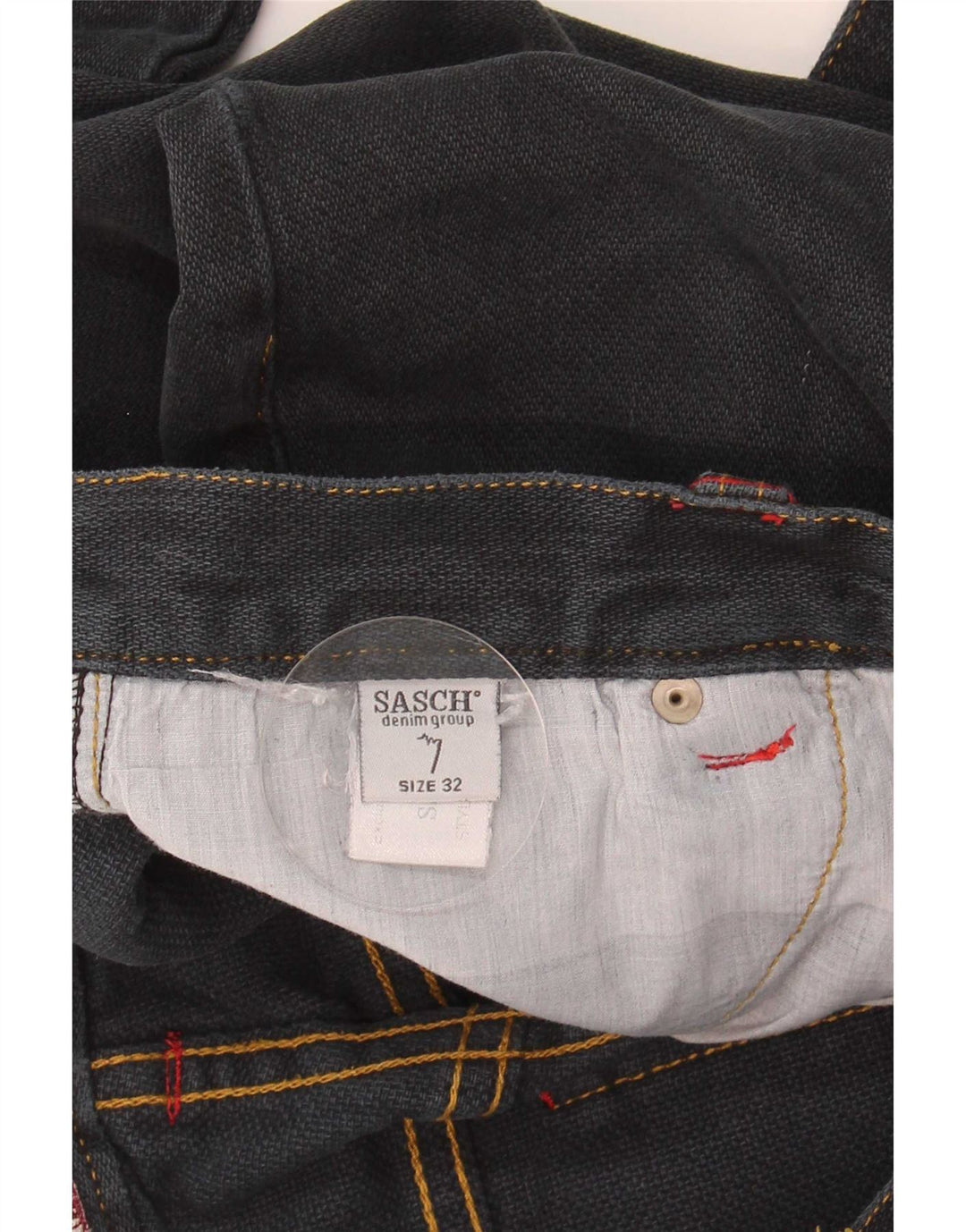 Sasch Γυναικείο τζιν ίσιο W32 L34 Navy Blue Cotton