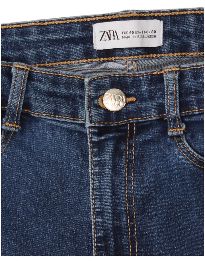 Zara Γυναικείο Skinny Jeans EU 40 Medium W30 L27 Blue